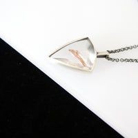 Negative Quartz Necklace