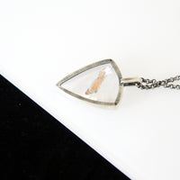 Negative Quartz Necklace