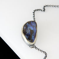 Dark Waters Necklace - Boulder Opal
