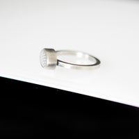 Fossil Wrasse Fish Toothplate Ring