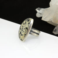 First Quarter Moon Ring - Size 10