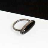 Onyx Bar Ring - Size 5