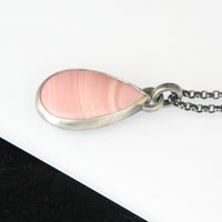 Pink Opal Necklace
