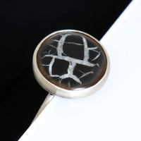 Septarian Geode Cuff Bracelet