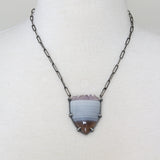 XL Amethyst Geode Necklace